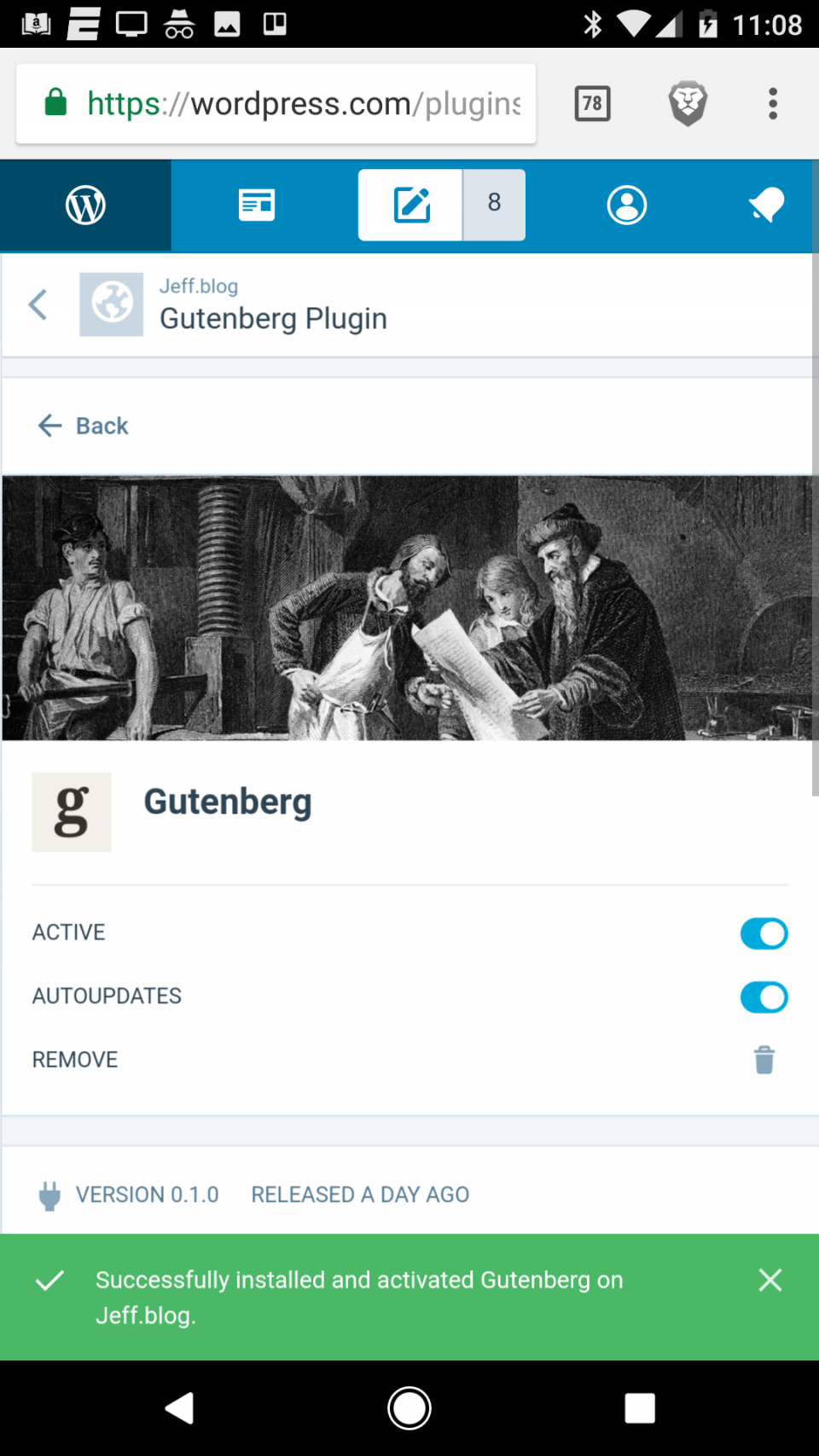 This Post is Brought to You by Gutenberg